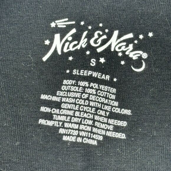 NICK & NORA Small Leopard Animal Print Cat Footed One Piece Pajamas Cozy Warm PJ - Picture 5 of 9